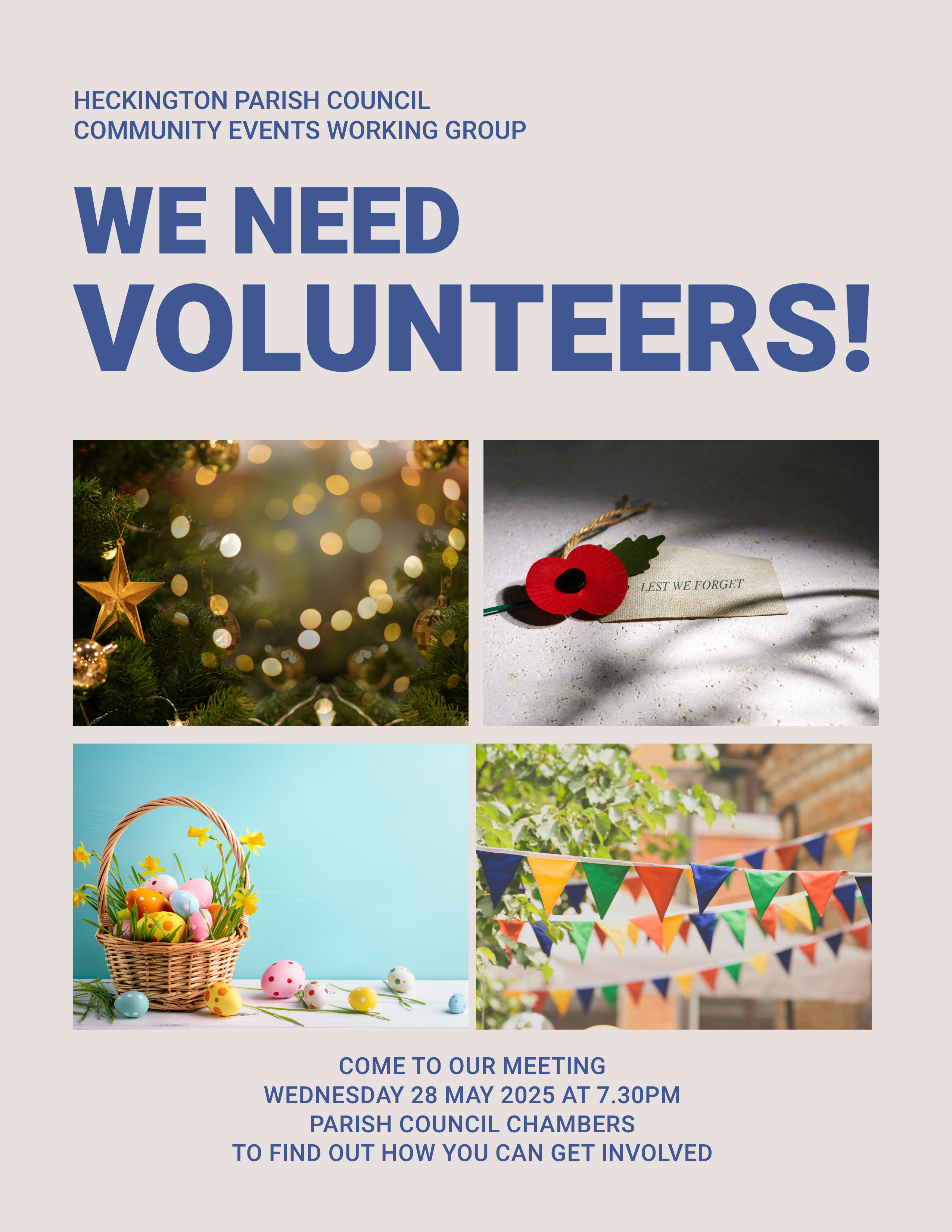 Community events meeting may 2025
